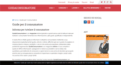 Desktop Screenshot of guidaconsumatore.com